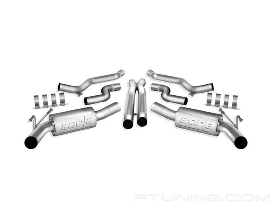 Picture of ATAK Stainless Steel Cat-Back Exhaust System with Split Rear Exit