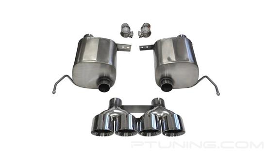 Picture of Sport 304 SS Valve-Back Exhaust System with Quad Rear Exit