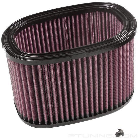 Picture of Powersport Unique Red Air Filter (4.75" H)