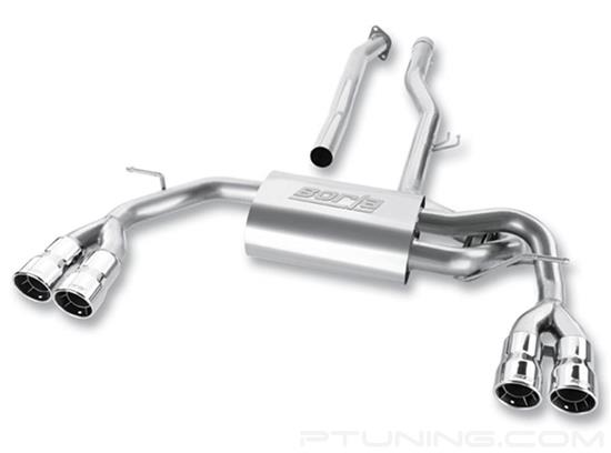 Picture of S-Type Stainless Steel Cat-Back Exhaust System with Quad Rear Exit