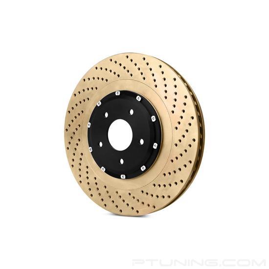 Picture of AeroRotor Drilled 2-Piece Rear Passenger Side Brake Rotor
