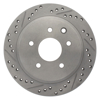 Picture of Select Sport Drilled and Slotted 1-Piece Rear Passenger Side Brake Rotor