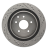 Picture of Select Sport Drilled and Slotted 1-Piece Rear Passenger Side Brake Rotor