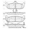 Picture of Sport Performance Rear Brake Pads