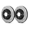 Picture of USR BlackDash Series Sport Slotted Vented 1-Piece Front Brake Rotors